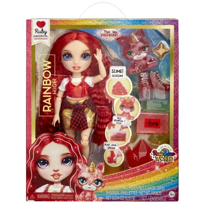 Classic Rainbow Fashion-Ruby (red)