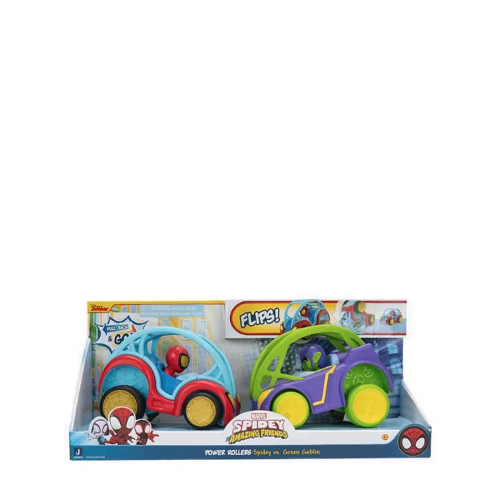 SNF - Feature Vehicle (Power Rollers Versus 2 Pack)(Spidey Vs. Green Goblin)