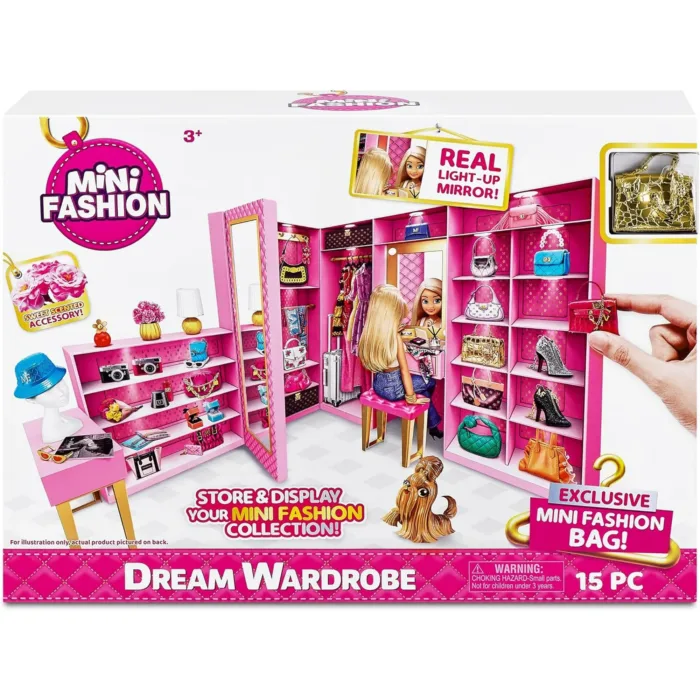 5 SURPRISE-FASHION MINI BRANDS-SERIES 1 DREAM WARDROBE