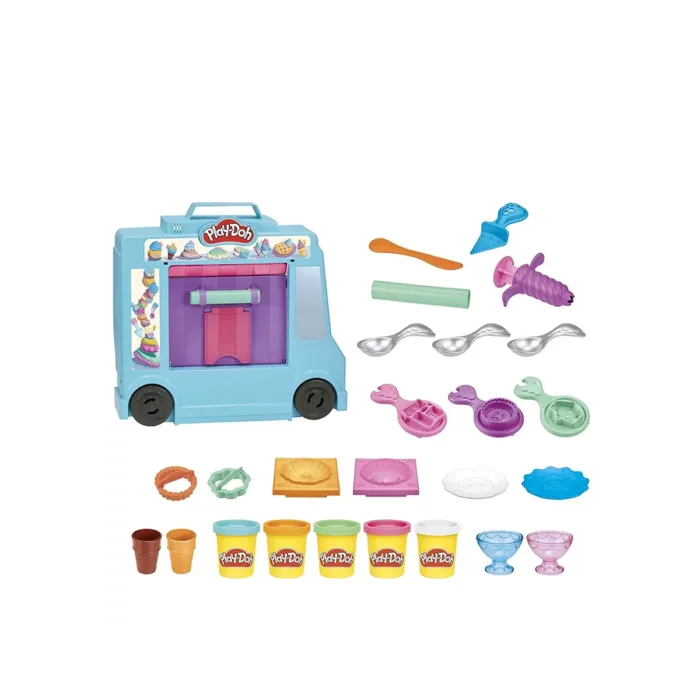 ⁦Play-Doh Ice Cream Truck Playset⁩ - الصورة ⁦2⁩