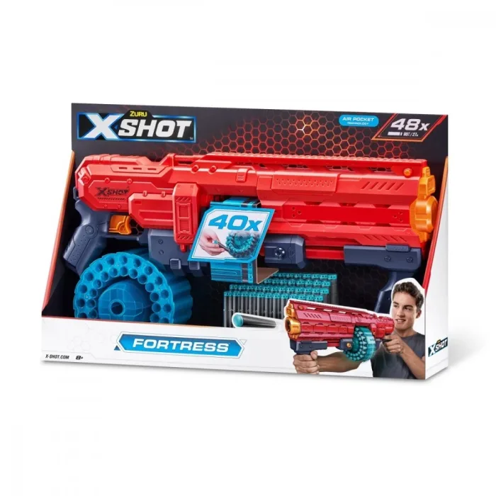 XSHOT سلاح بكره كبير احمر  36507