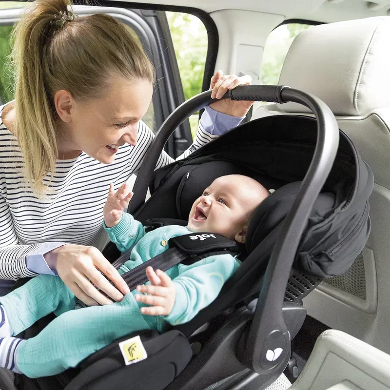 ⁦JOIE I-LEVEL w/ BASE GRAY FLANNEL كرسي سيارة⁩ - الصورة ⁦5⁩