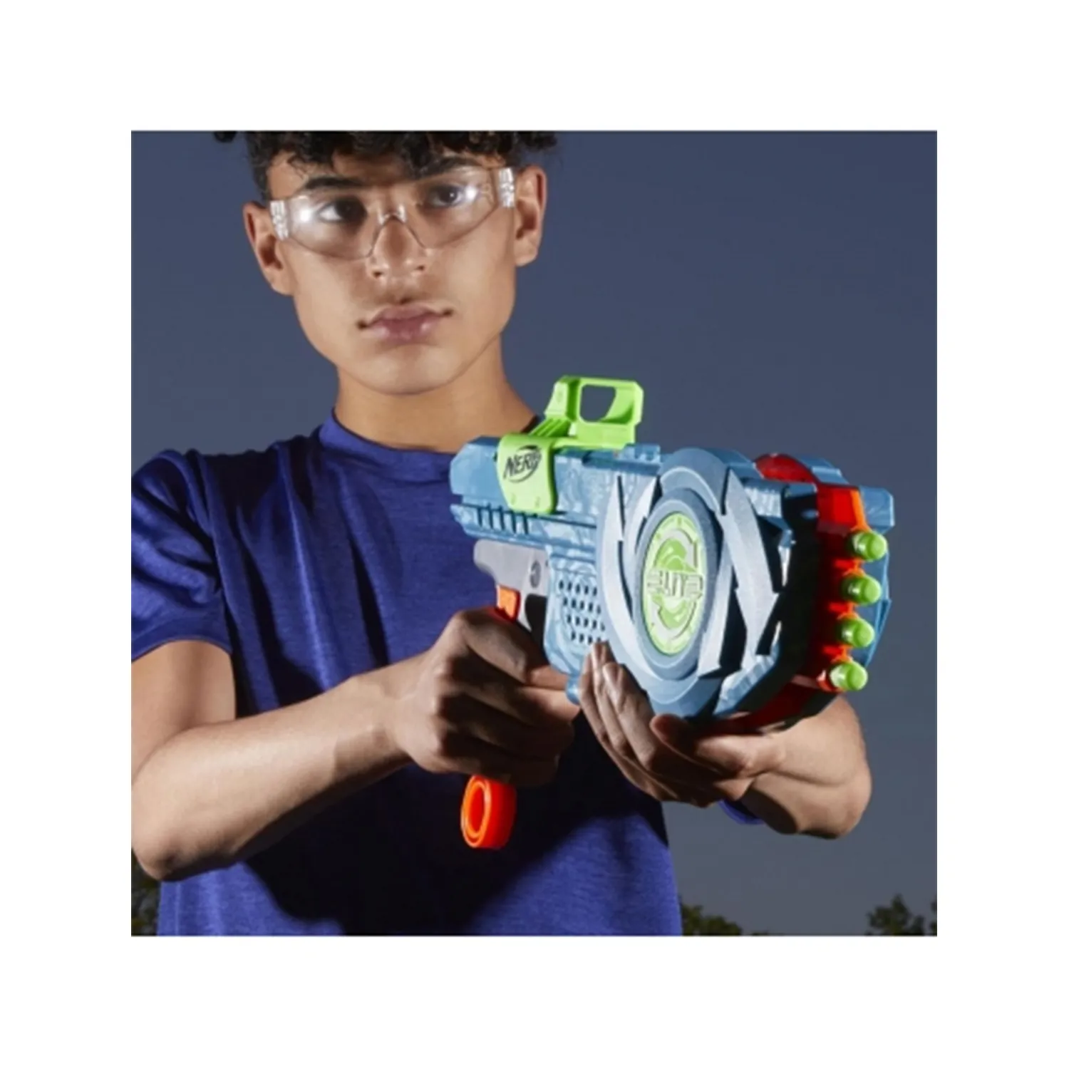 ⁦العاب اولاد - مسدس هاسبرو نيرف إيليت 2.0 فليب شوتس فليب-8   (8+)⁩ - الصورة ⁦2⁩