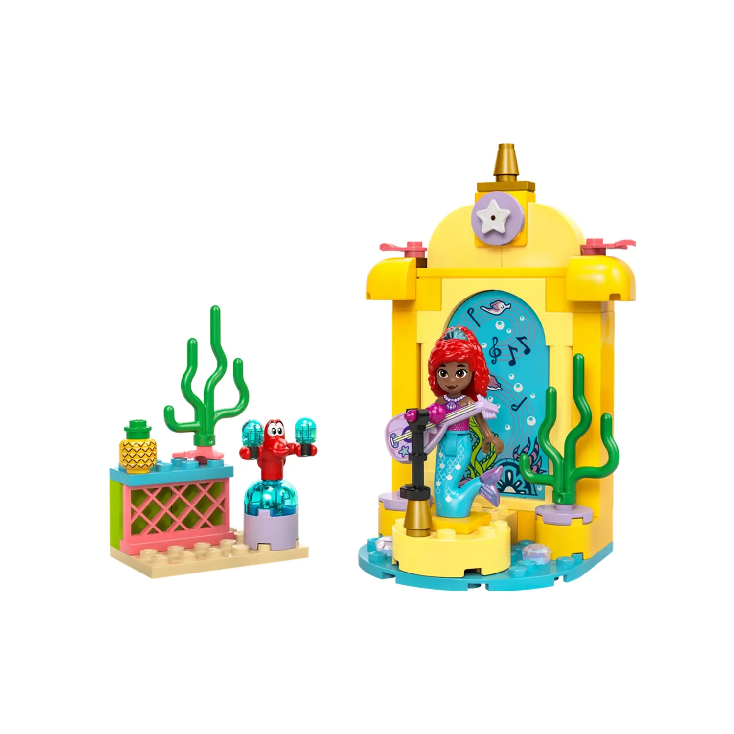 ⁦LEGO -  ليغو دزني مسرح الموسيقى الخاص بأرييل   60قطعة     4+⁩ - الصورة ⁦2⁩