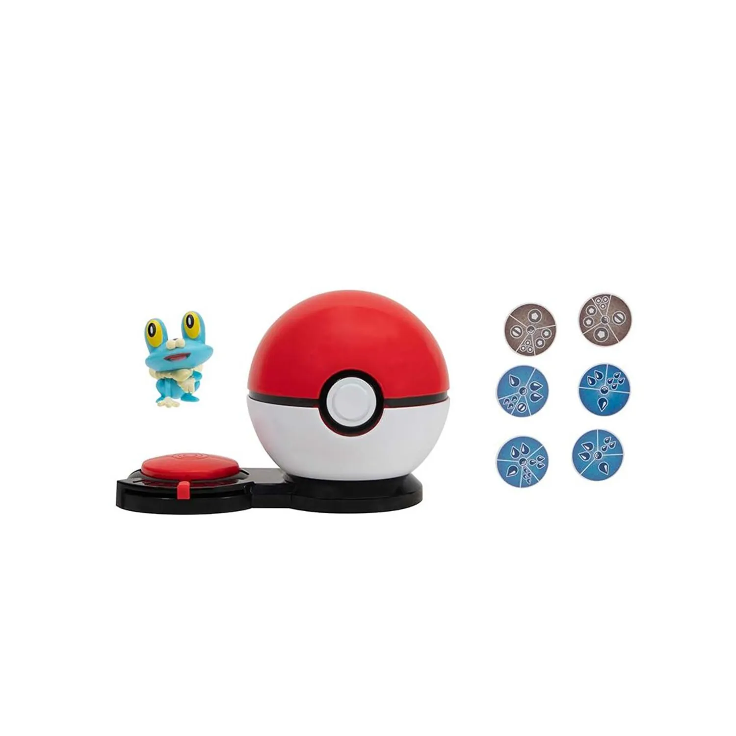 ⁦العاب اطفال - لعبة هجوم بوكيمون المفاجئ - FROAKIE + Poke Ball⁩ - الصورة ⁦3⁩