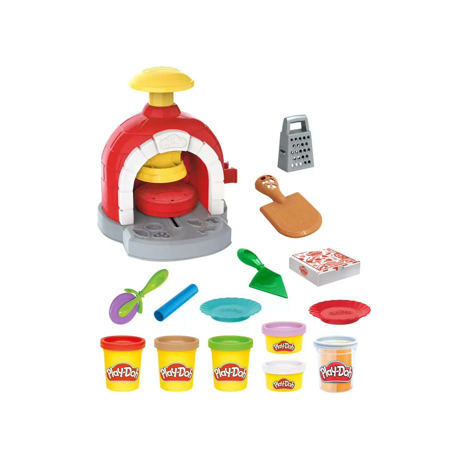 ⁦العاب اطفال -مجموعة لعب فرن البيتزا من بلاي دوه كيتشن كرييشنز     3+⁩ - الصورة ⁦2⁩
