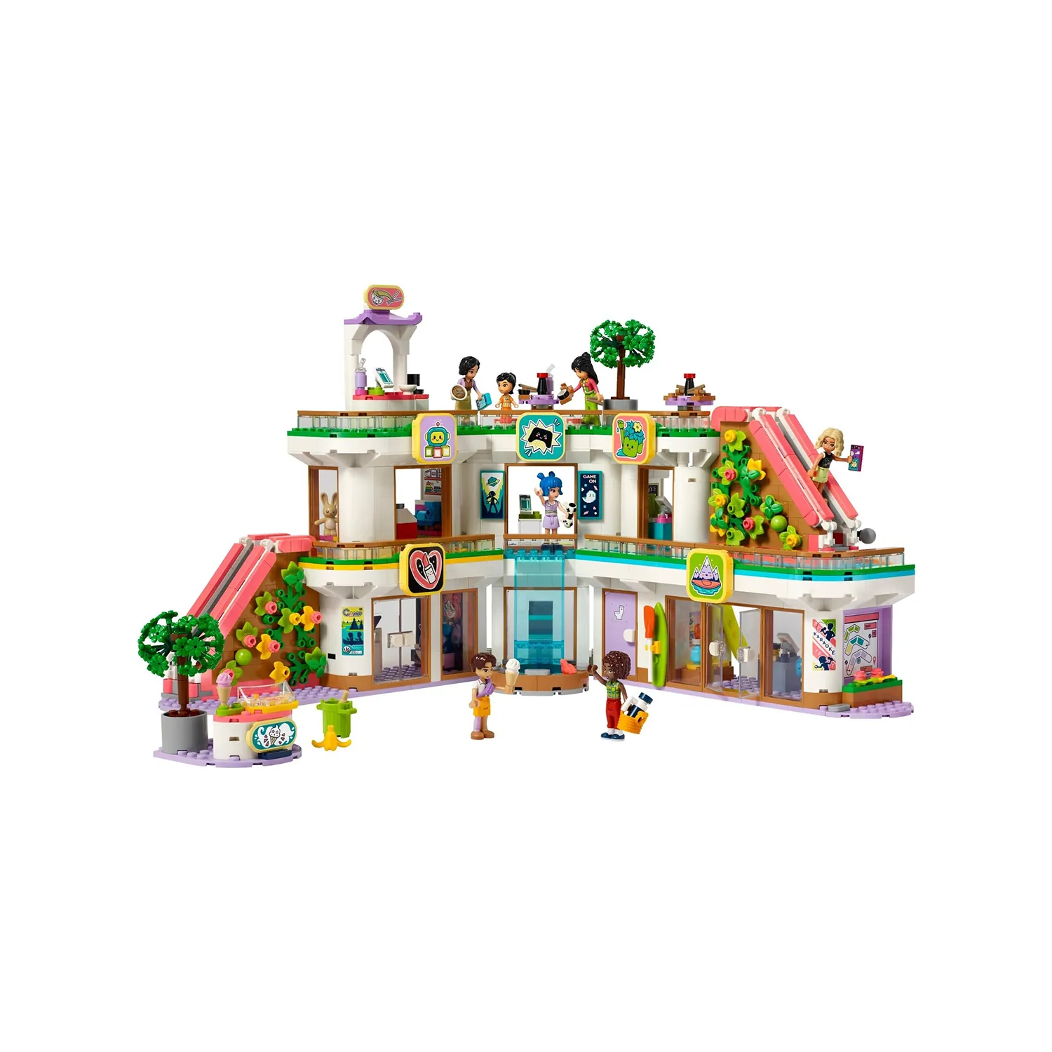 ⁦LEGO - ليغو فريندز مركز تسوق هارتليك سيتي  1237 قطعة   8+⁩ - الصورة ⁦2⁩
