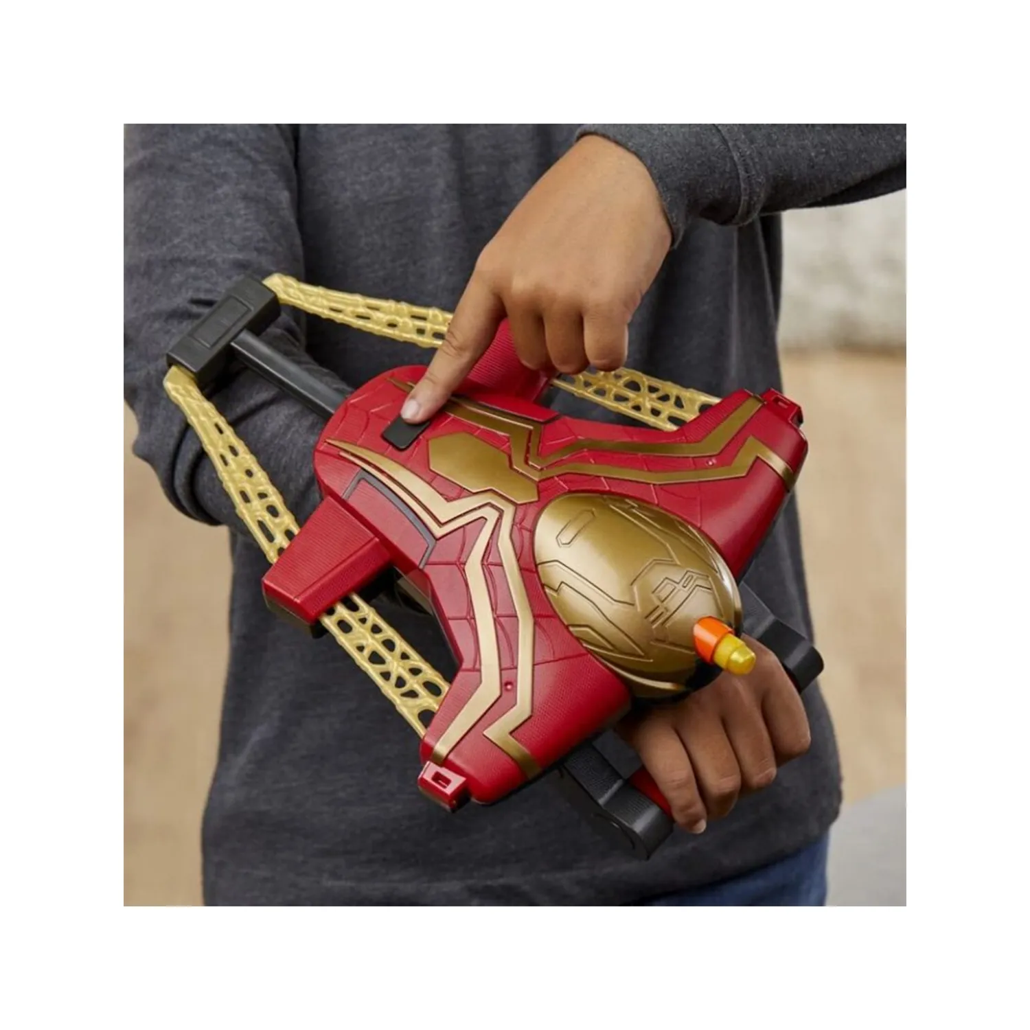 ⁦العاب اطفال - لعبة مسدس نيرف من سبايدر مان ويب بولت   5+⁩ - الصورة ⁦3⁩