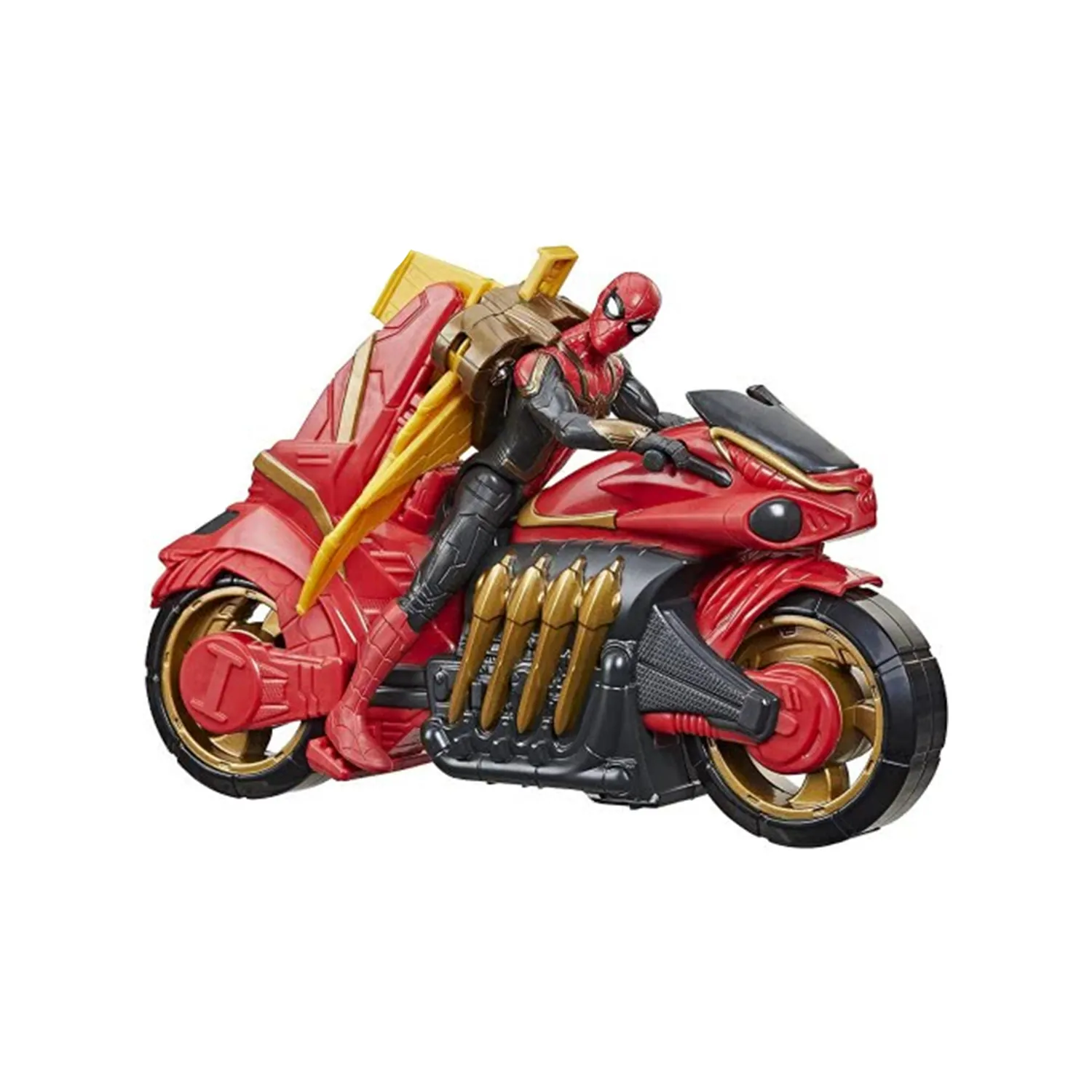 ⁦العاب اطفال - دراجة سبايدر مان ديلوكس جيت ويب مع شخصية مقاس 6 بوصات   4+⁩ - الصورة ⁦3⁩
