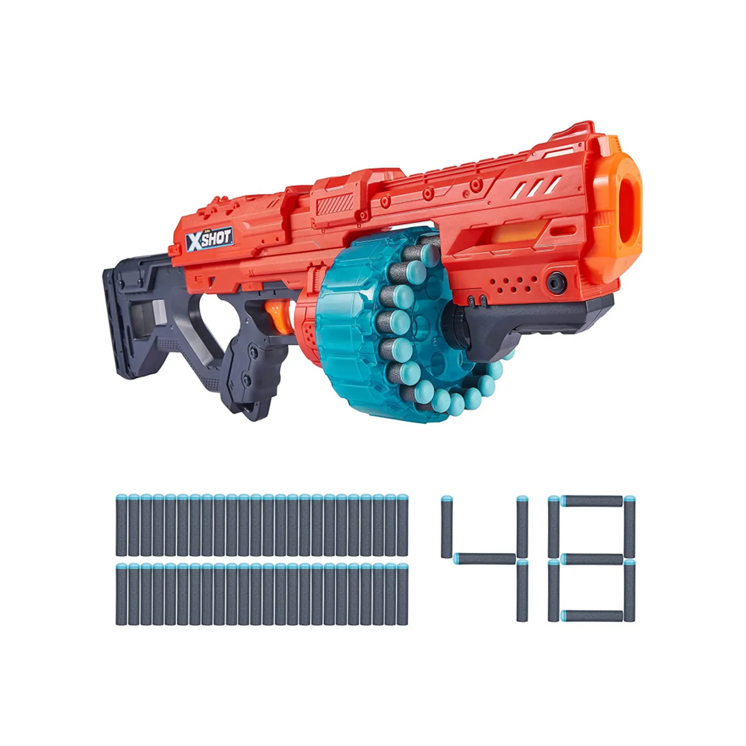 اكس شوت – لعبة سلاح ناسف اكس شوت اكسيل ماكس هافوك للاطفال، 48 قذيفة    8+ - الصورة 2