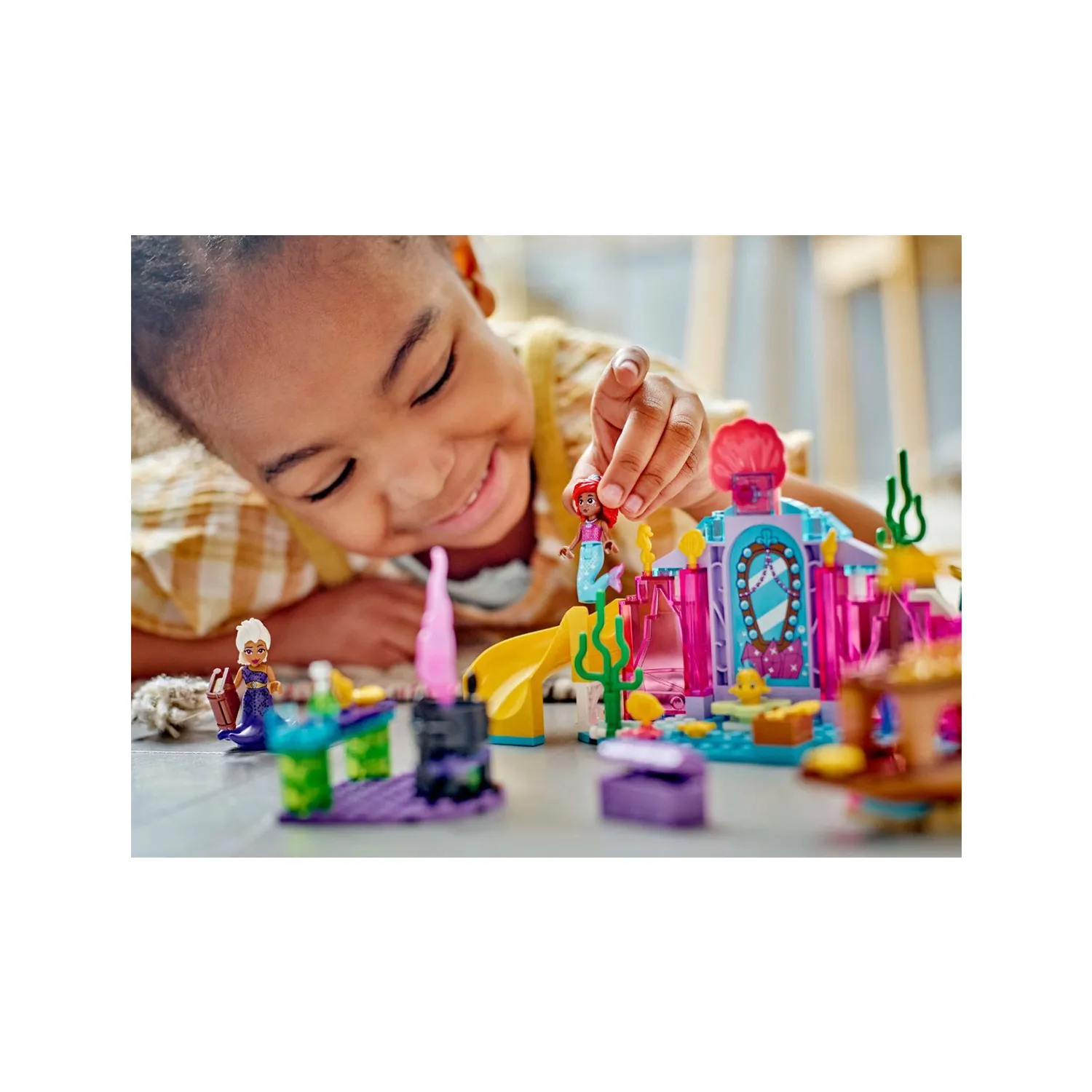 ⁦LEGO - كهف الكريستال الخاص بأميرة ديزني آرييل   4+⁩ - الصورة ⁦2⁩