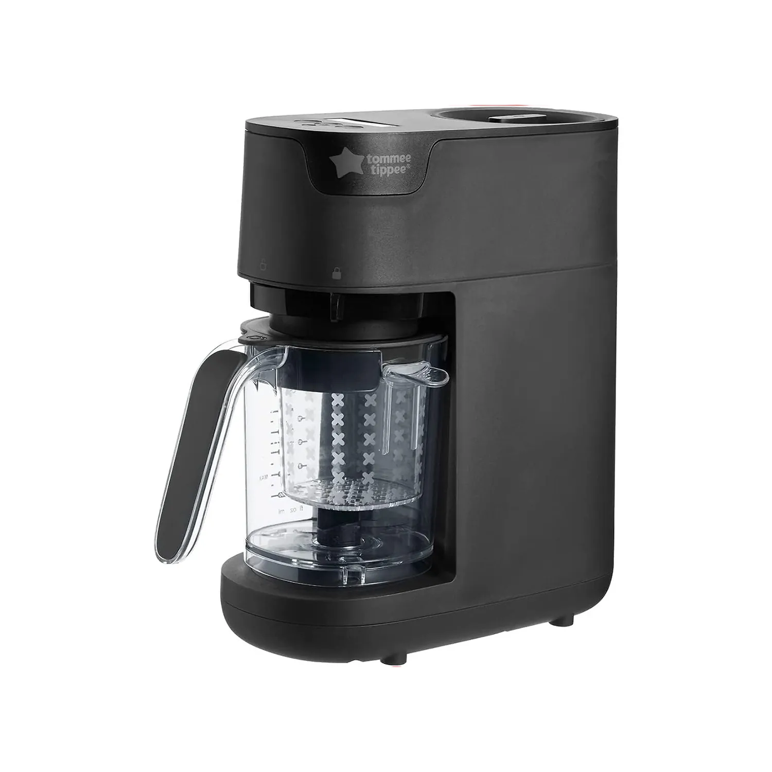 تومي تيبي - جهاز تحضير طعام الأطفال باللون الأسود 6 في 1 - الصورة 2