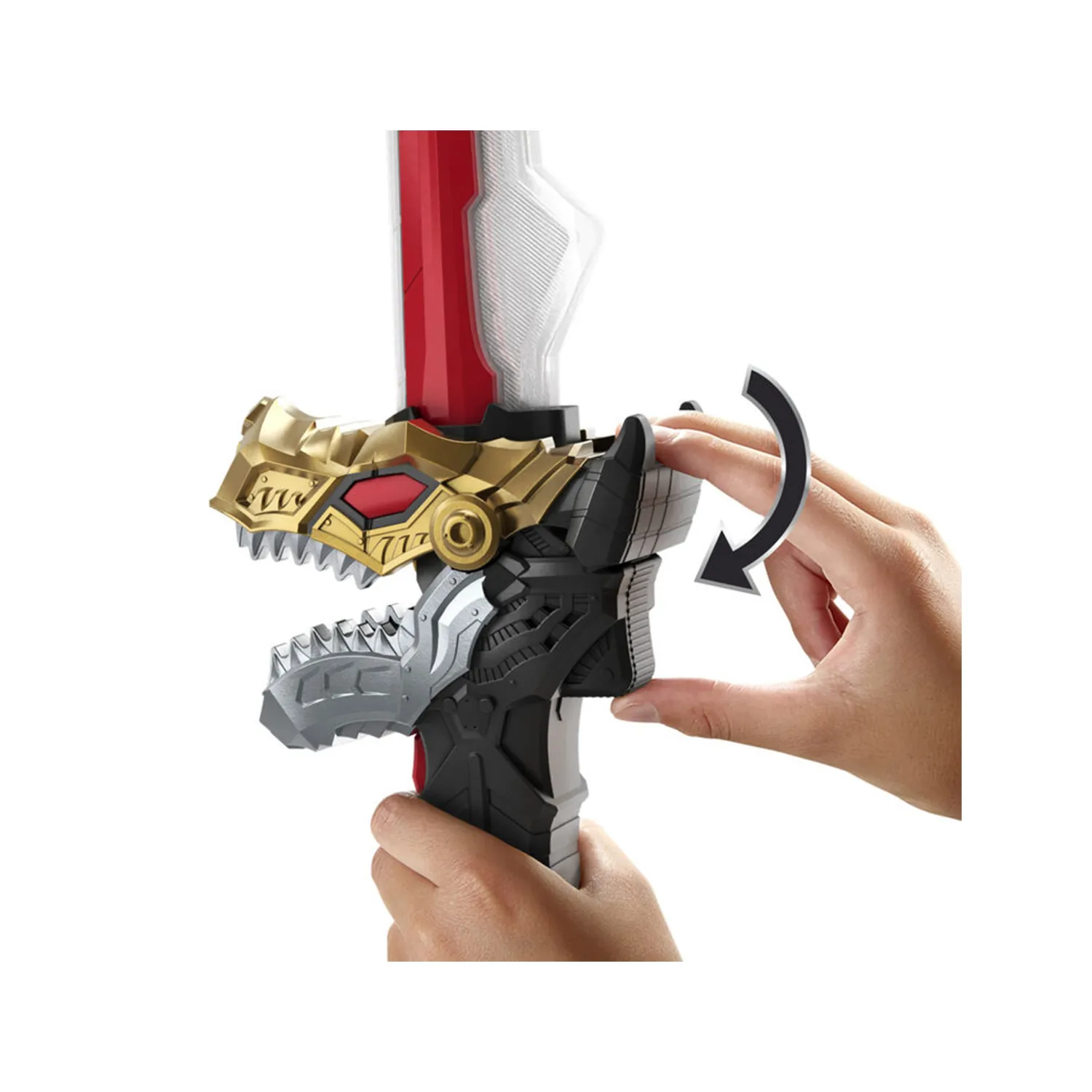 العاب اطفال -باور رينجرز دينو فيوري سيبر الإلكترونية مع الأضواء والأصوات 5+ - الصورة 3