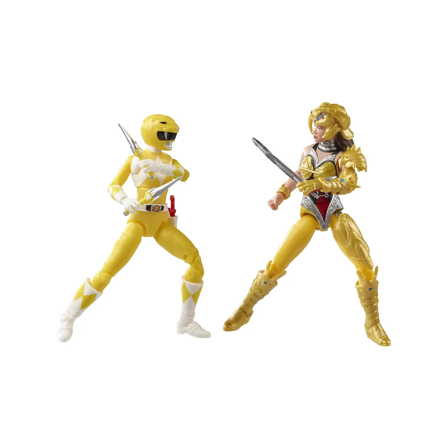 العاب اطفال - مجموعة باور رينجرز لايتنينج مايتي مورفين يلو رينجر ضد سكوربينا مكونة من قطعتين 4+ - الصورة 2