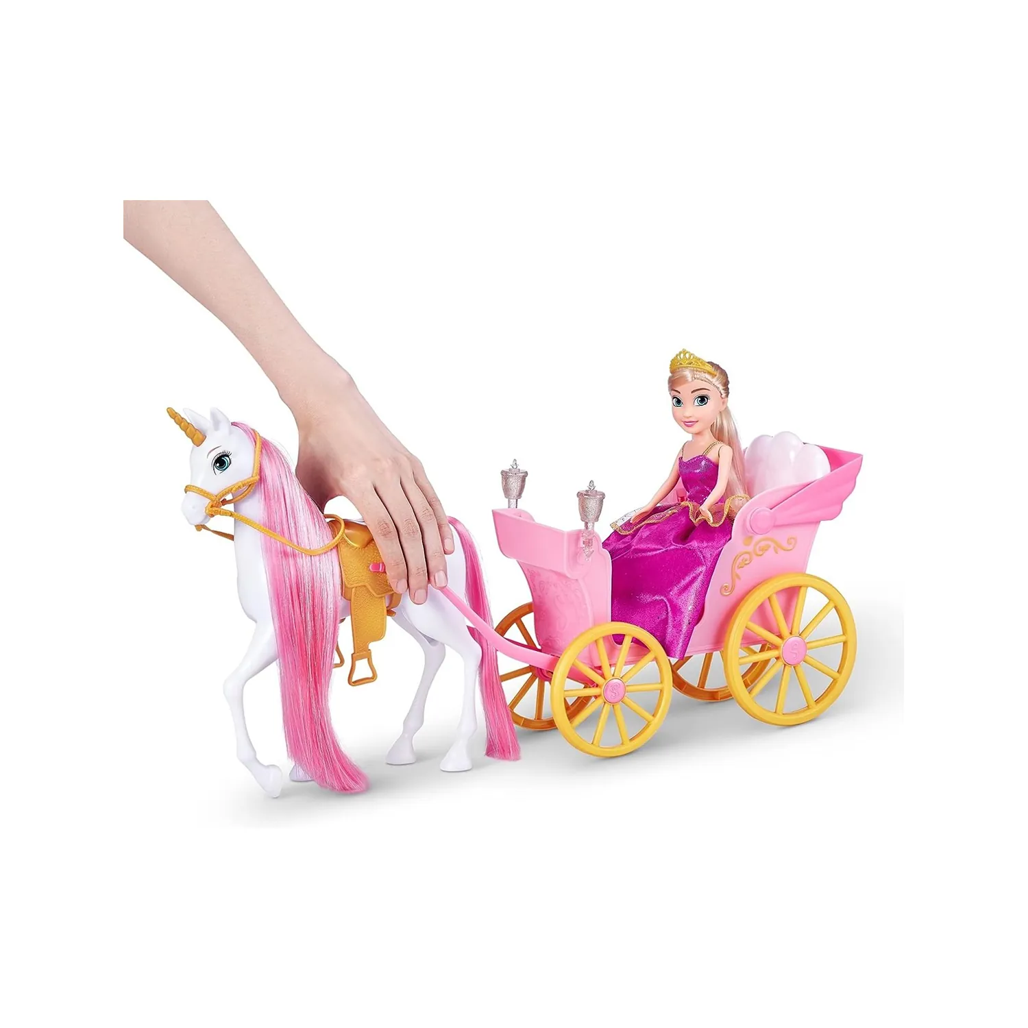 العاب بنات - دمية الأميرة سباركل جيرلز مع حصان وعربة (Sparkle Girlz ) 3+ - الصورة 2