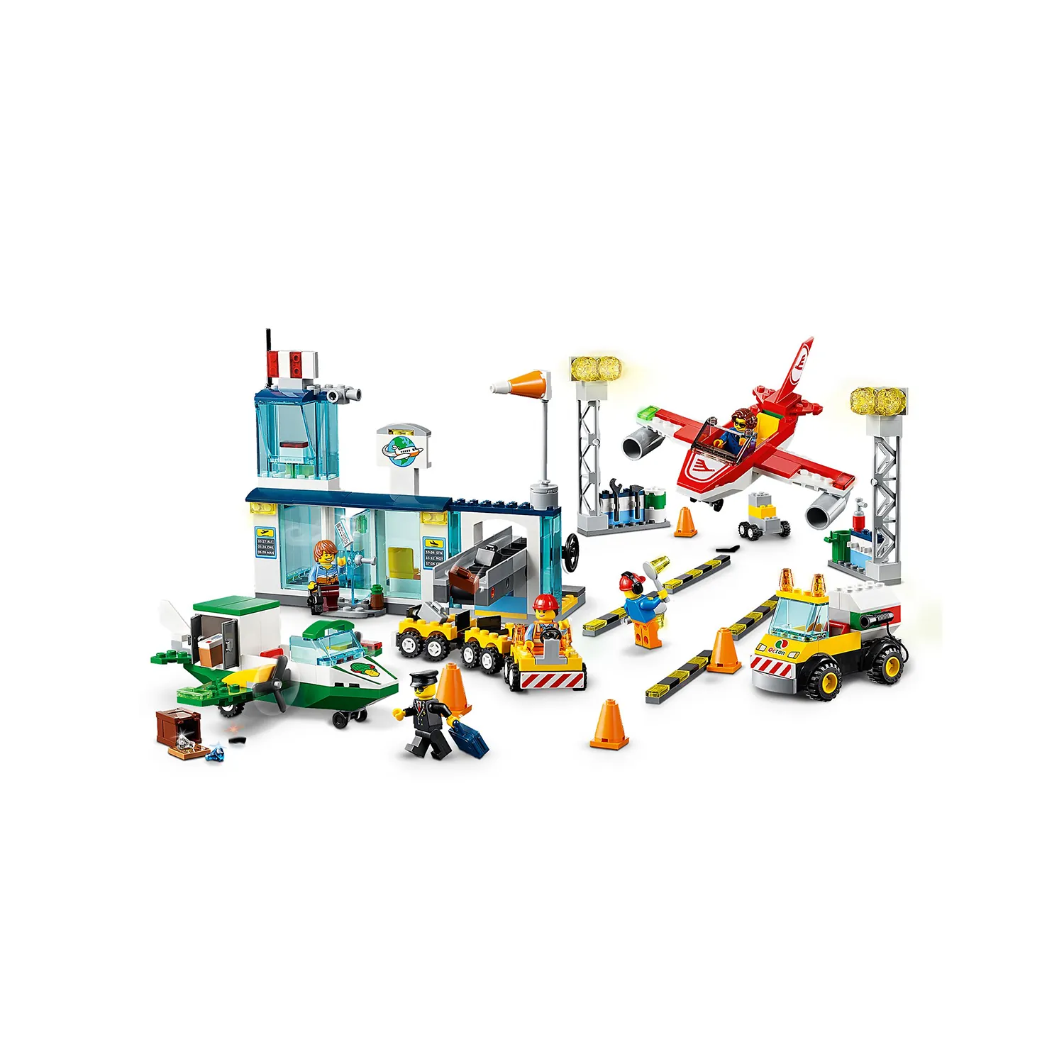 LEGO - مجموعة مطار سيتي سنترال من ليغو جونيورز - الصورة 3