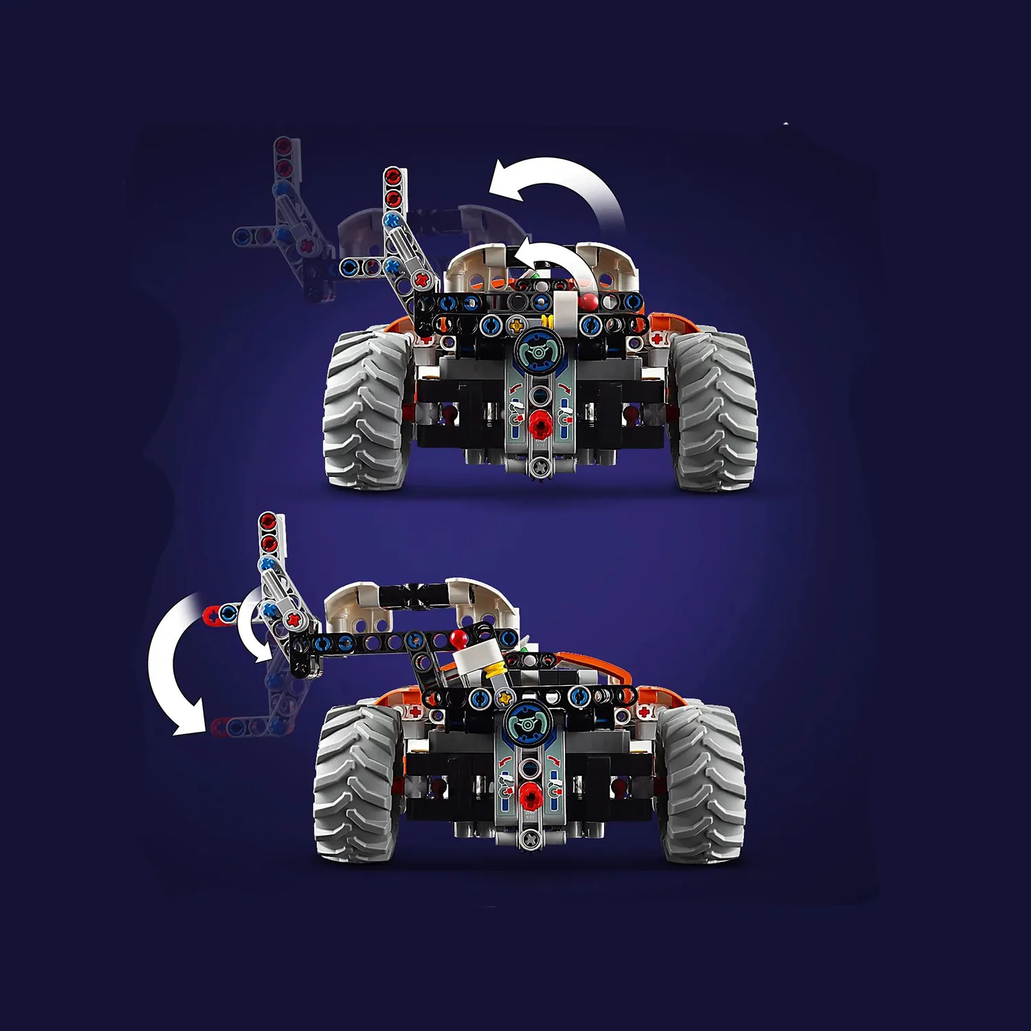 LEGO - ليجو تكنيك سبيس سيرفيس سبيس لودر 435 قطعة 8+ - الصورة 2