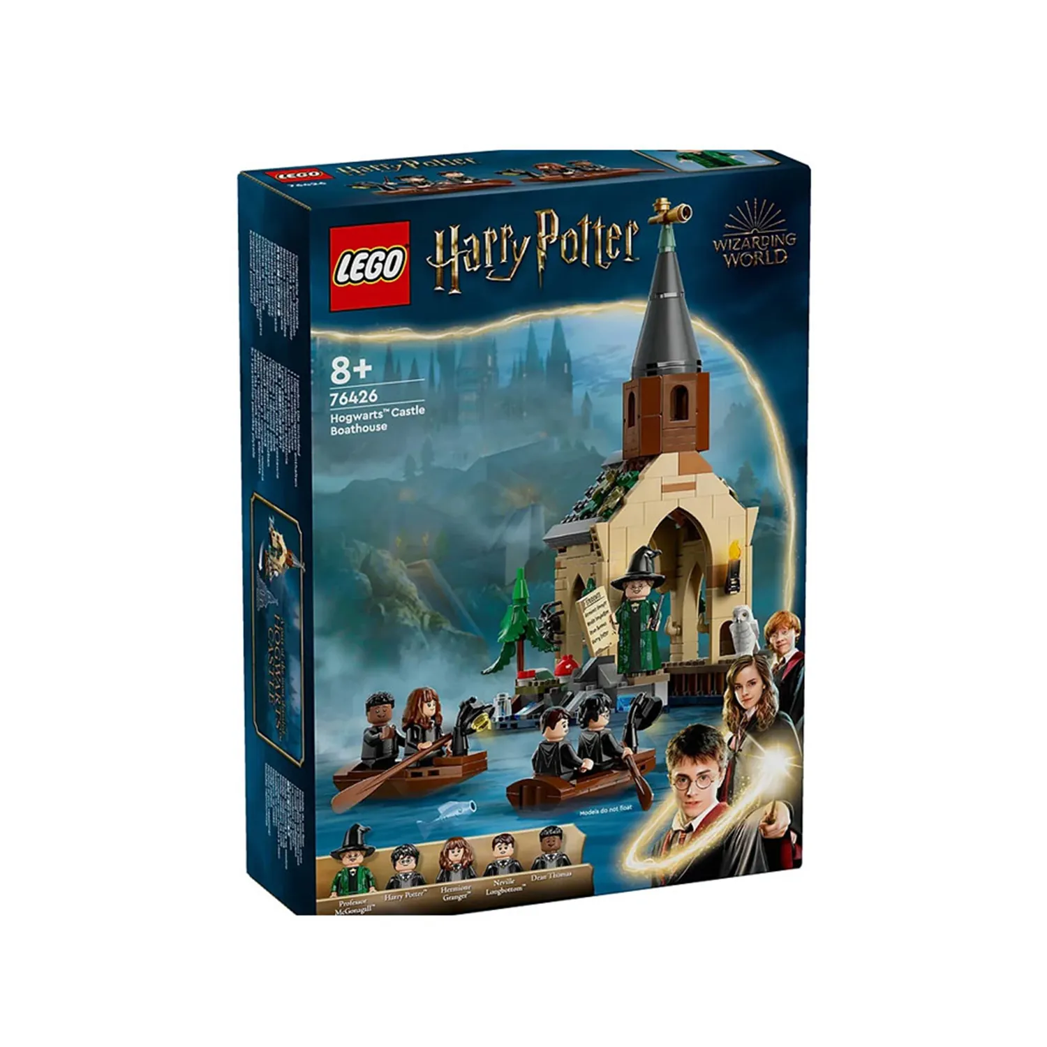 LEGO - مجموعة مكعبات ليجو هاري بوتر هوجورتس™ قلعة وبيت القوارب 350 قطعة 8+ - الصورة 3