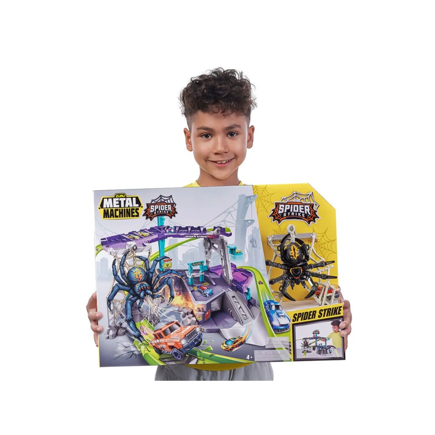 العاب اولاد - مجموعة ألعاب سبايدر سترايك جارج من (METAL MACHINES) السلسلة1 (4+) - الصورة 2