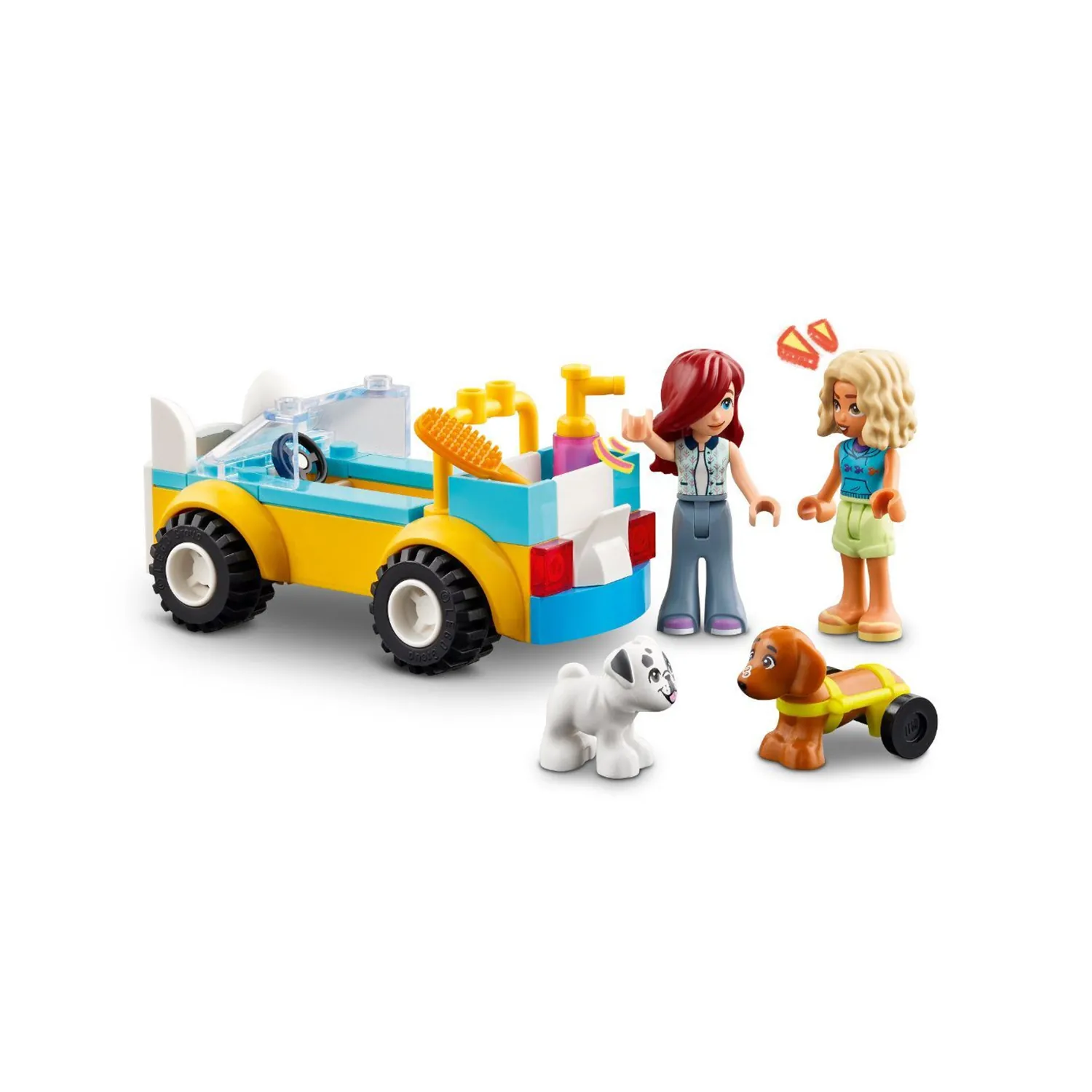 ⁦LEGO - ليغو فريندز سيارة العناية بالكلاب    60قطعة  4+⁩ - الصورة ⁦2⁩