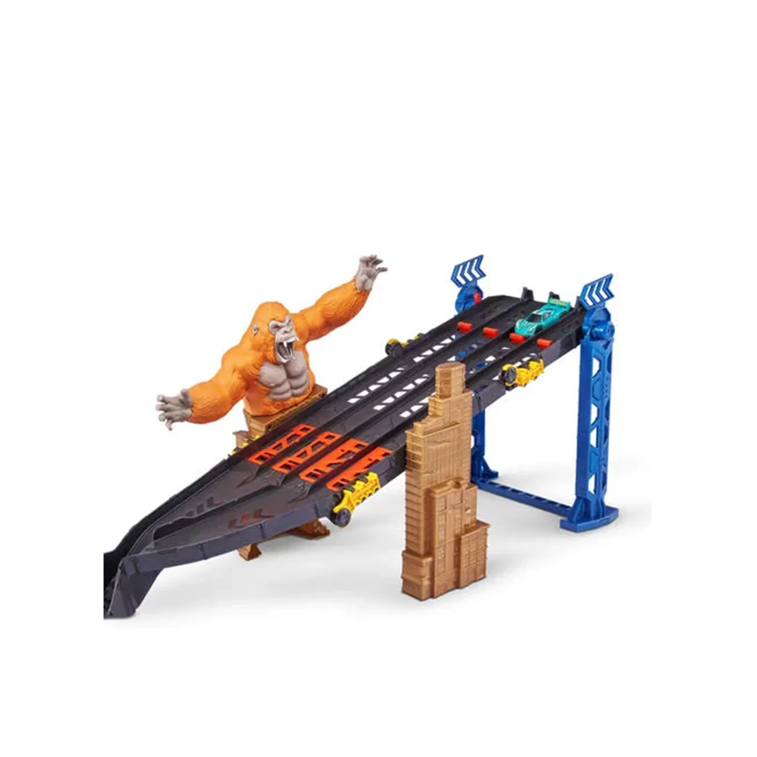 العاب اولاد -مجموعة مسارات هجوم الغوريلا 4 مسارات من (Metal Machines) 4+ - الصورة 2