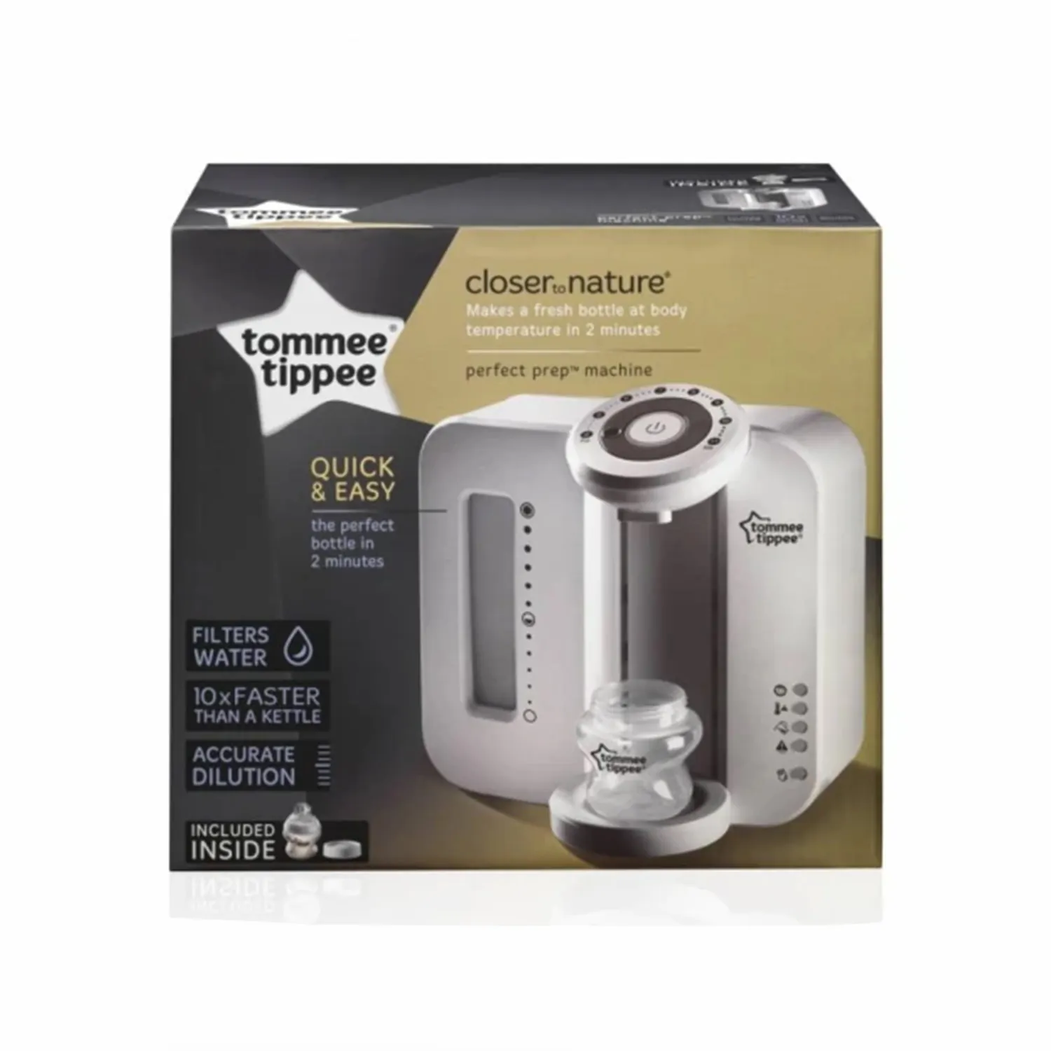 ⁦تومي تيبي  -  جهاز تحضير الحليب / ابيض⁩ - الصورة ⁦2⁩