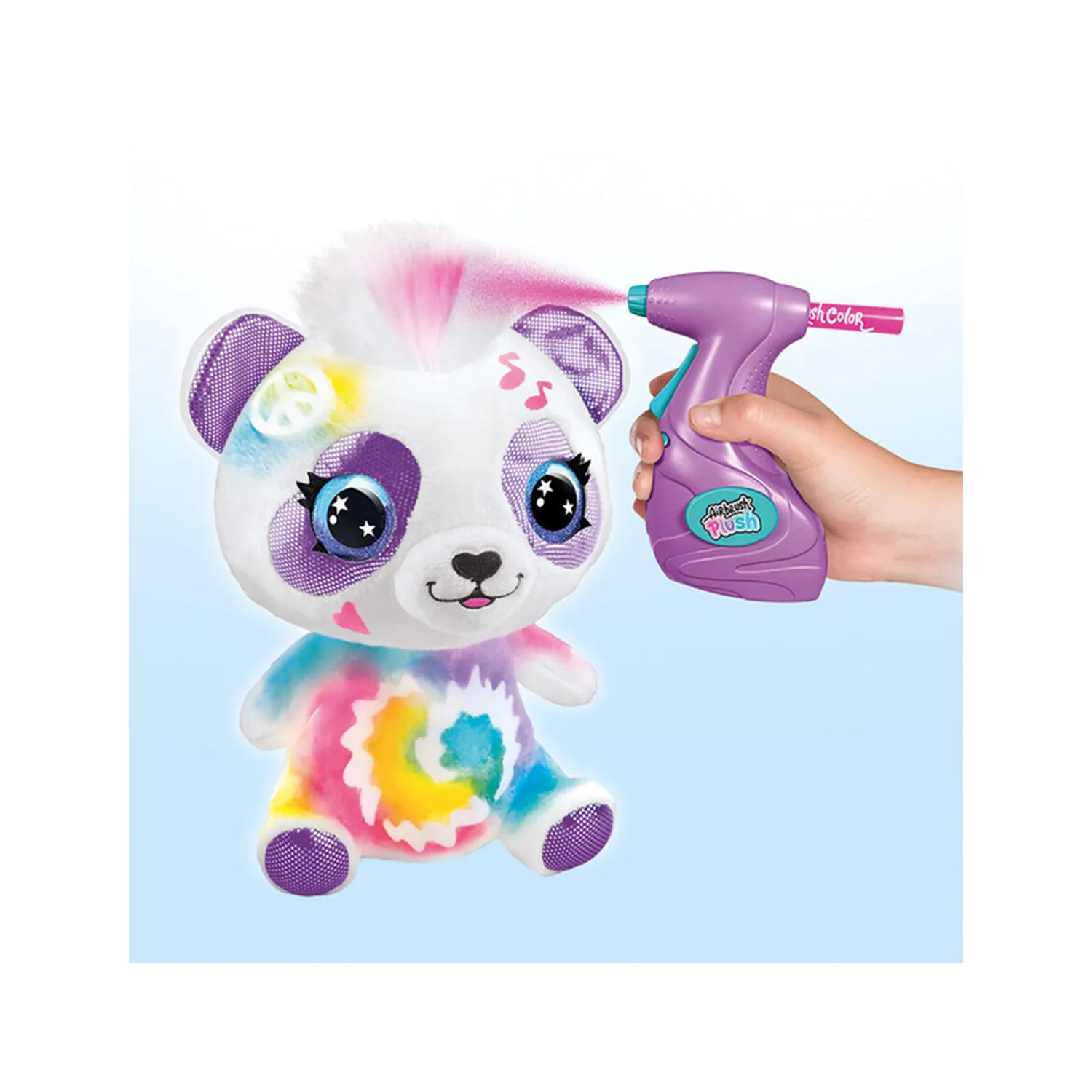 العاب بنات - AIRBRUSH PLUSH - PANDA (دمية إيربروش - باندا) - الصورة 2