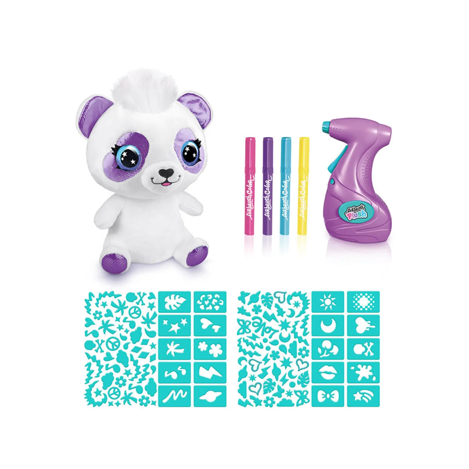 العاب بنات - AIRBRUSH PLUSH - PANDA (دمية إيربروش - باندا) - الصورة 3