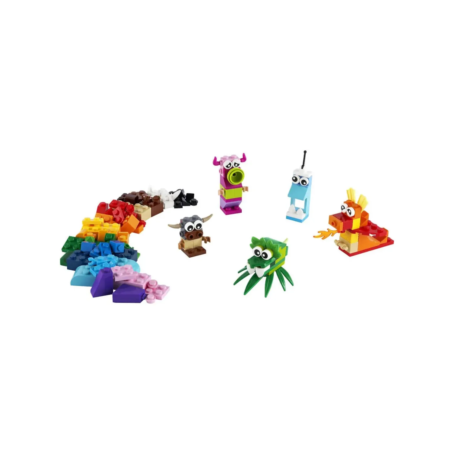 LEGO- كريتف مونستر (ليغو كلاسك)  4+ - الصورة 2
