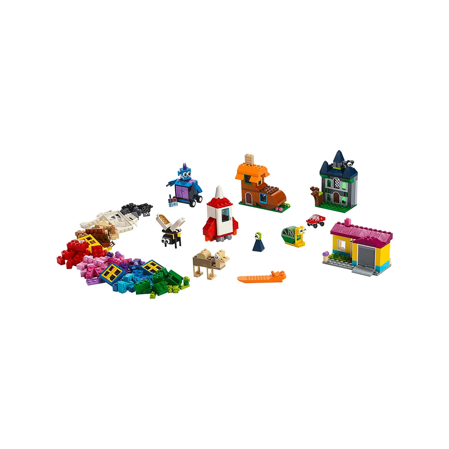 ⁦LEGO - (كلاسك) نوافذ الابداع الكلاسيكية  450 قطعة   4+⁩ - الصورة ⁦2⁩