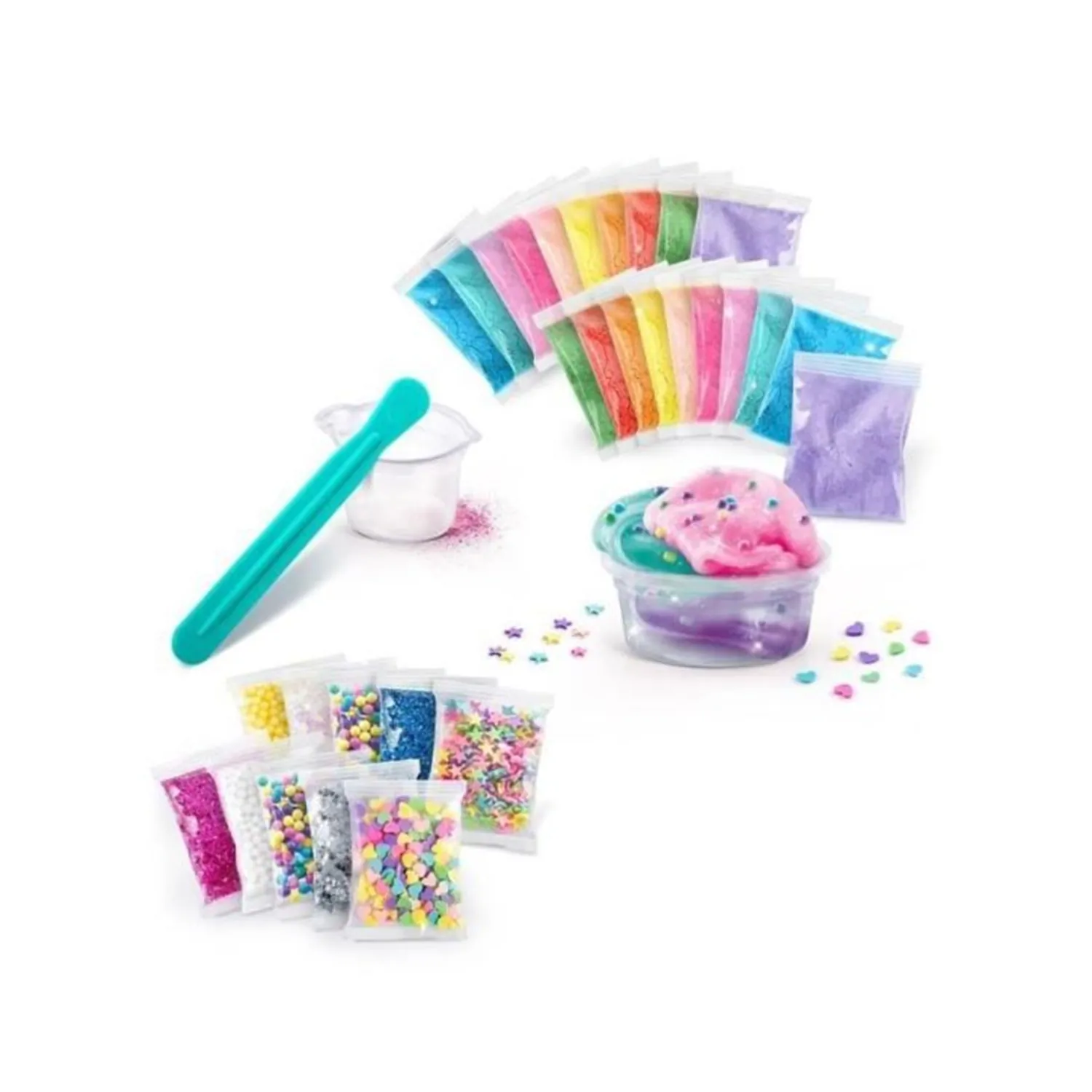 العاب بنات - مجموعة من 20 قطعة من الوحل يمكنك صنعها بنفسك - الصورة 2