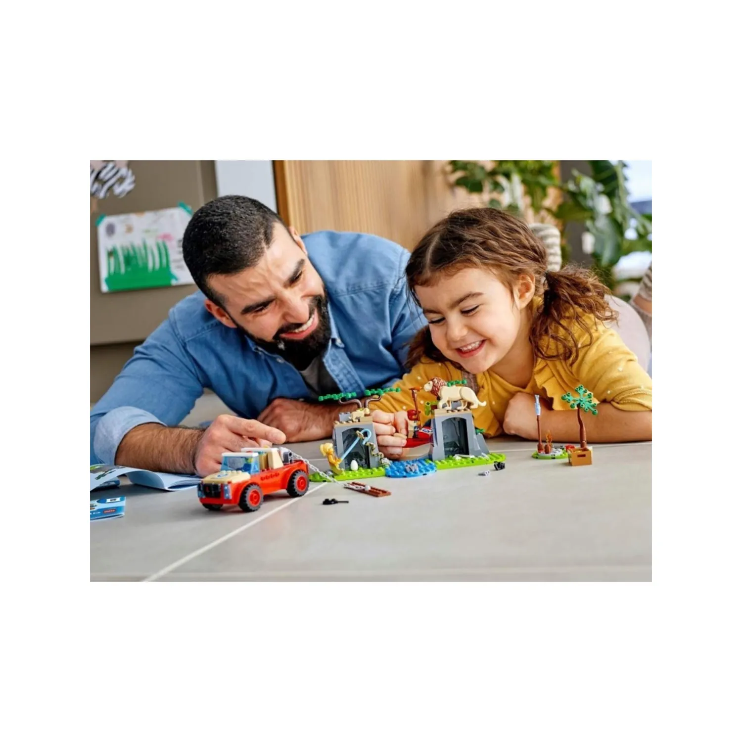 LEGO- ليغو ستي شاحنة إنقاذ حيوانات البرية 4+ - الصورة 4