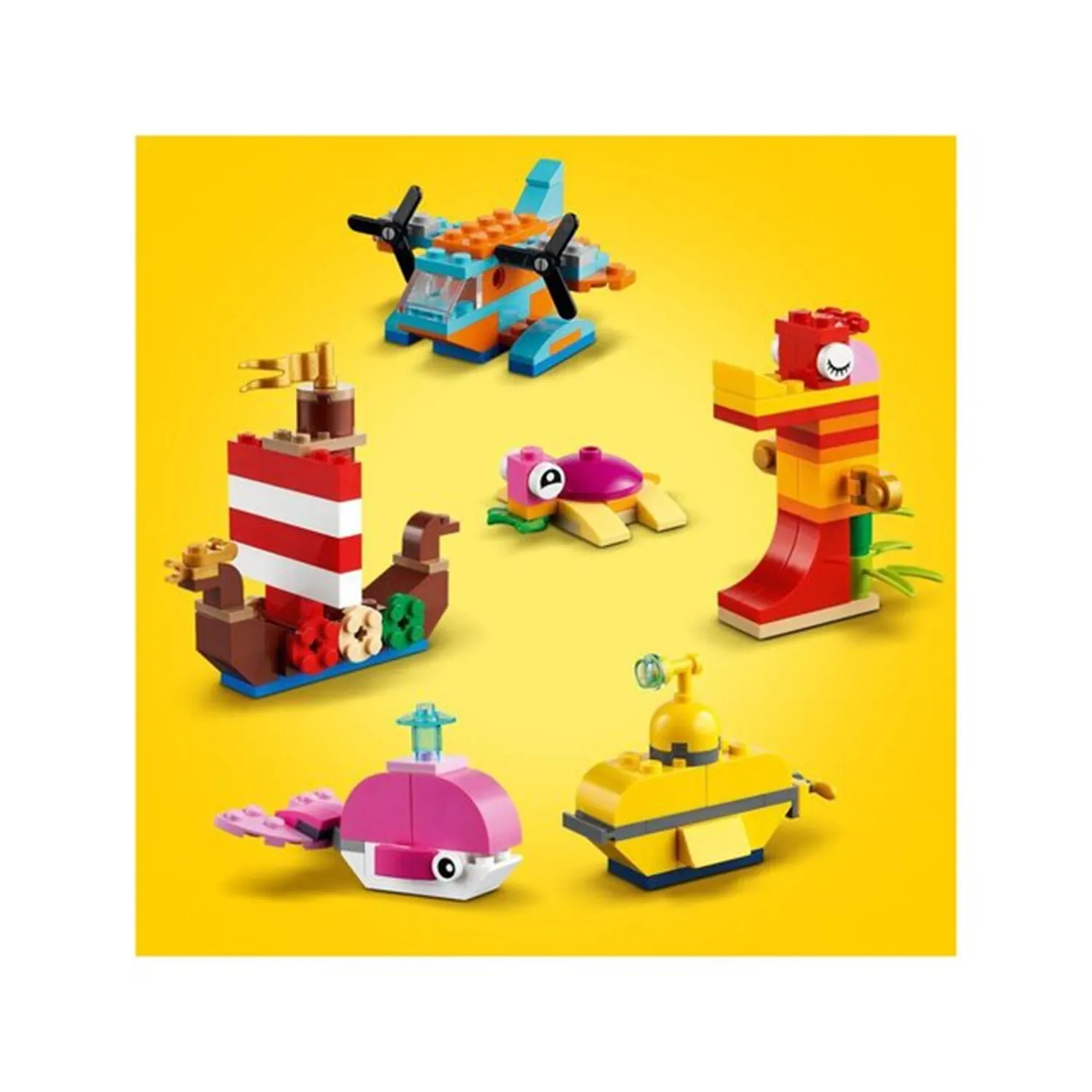 LEGO - متعة المحيط من ليغو كلاسيك 333 قطعة 4+ - الصورة 3