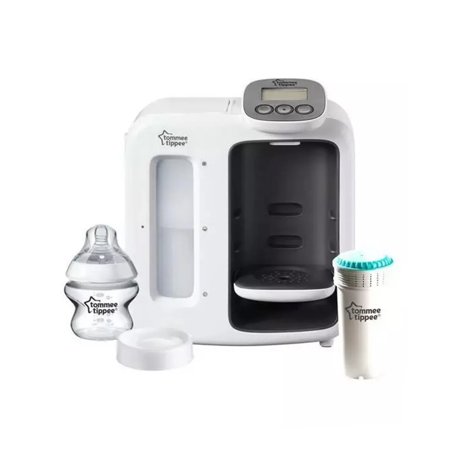 ⁦تومي تيبي - جهاز تحضير الرضاعه طوال الليل /ابيض⁩ - الصورة ⁦2⁩