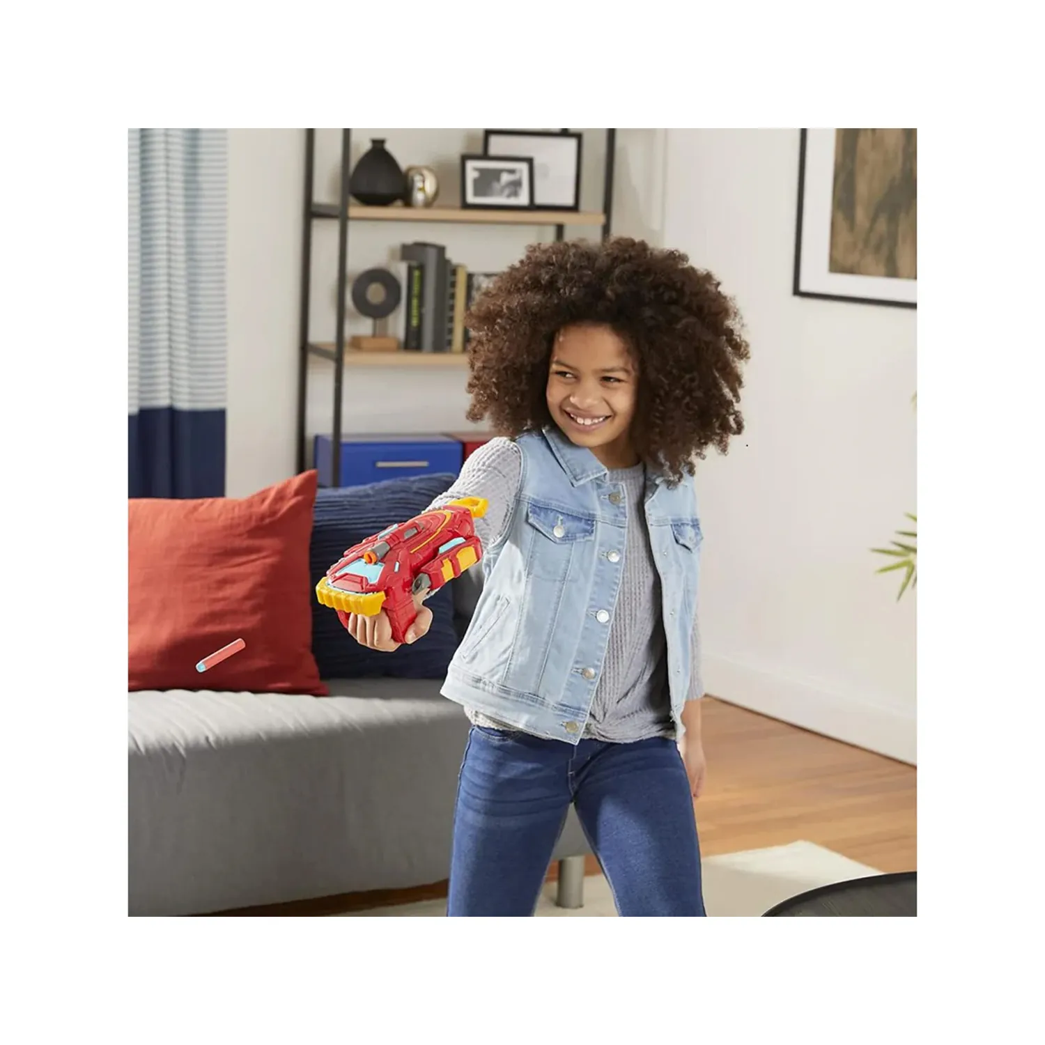 العاب اولاد - قفاز سترايك شوت من نيرف أفينجرز ميك سترايك آيرون مان  5+ - الصورة 2