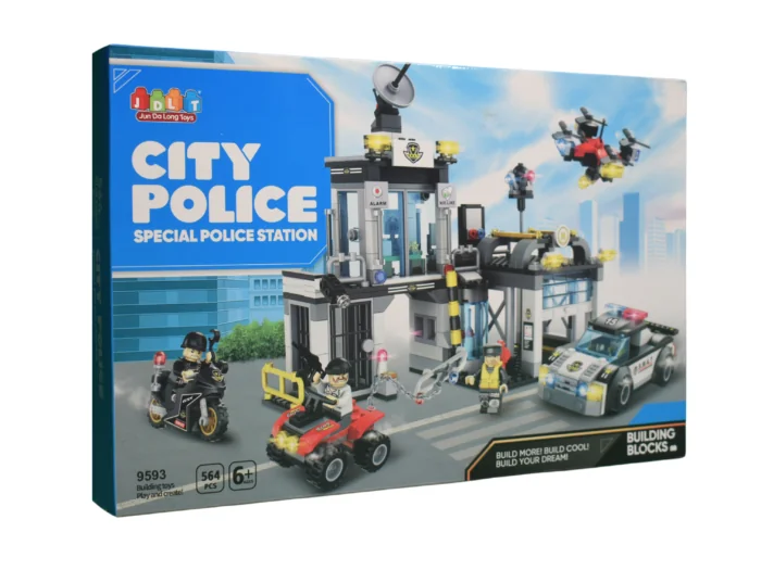 32111CITY POLICE ليكو مكعبات مركز شرطه  9593