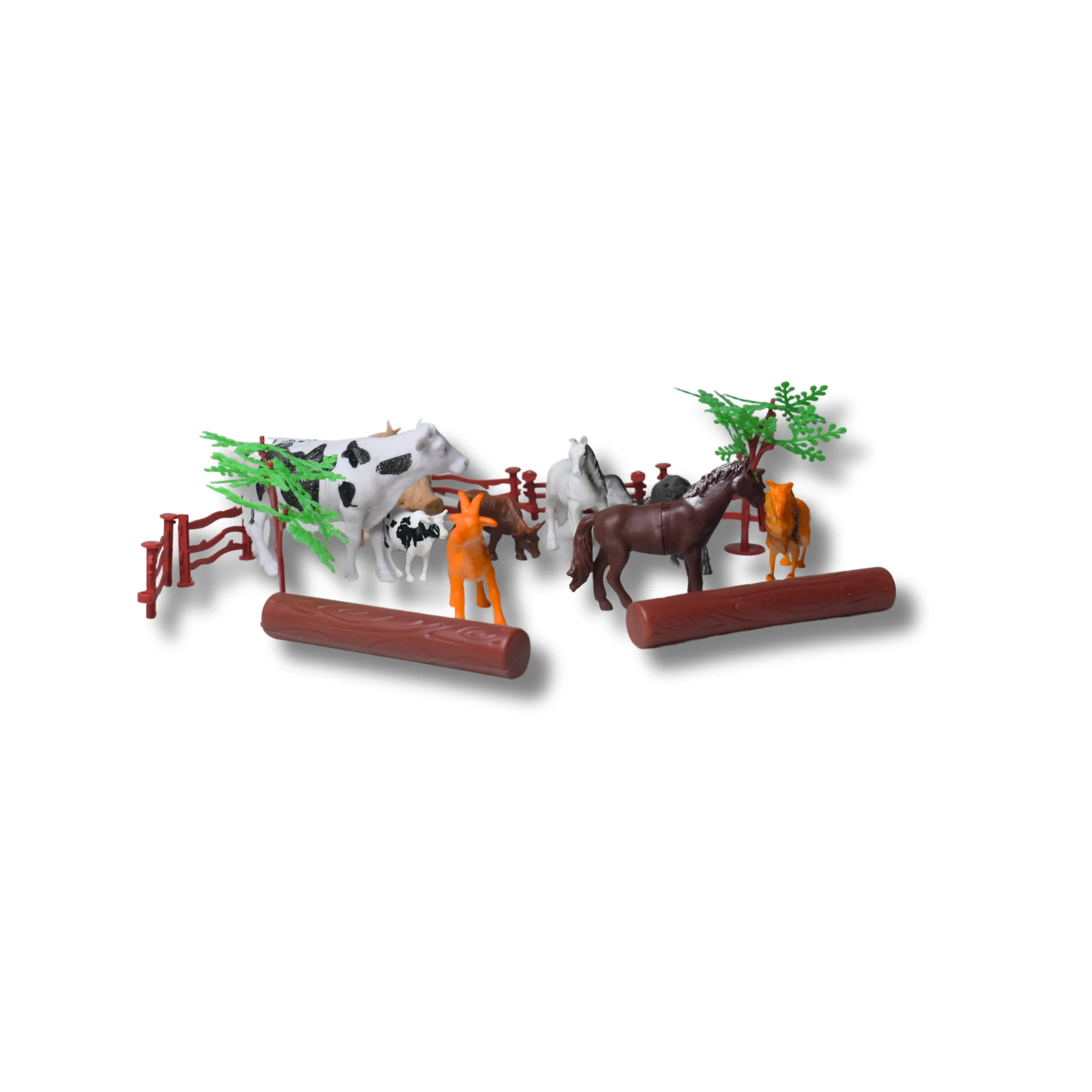 سيت حيوانات المزرعه ستاند اسطوانه C26-4 - الصورة 2