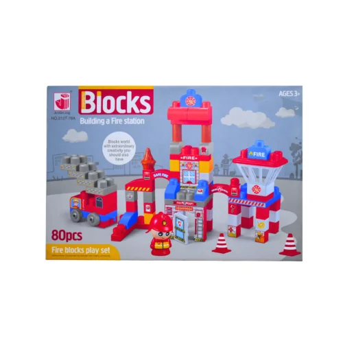 32284BLOCKS مكعبات 80 قطعه  313T-78A