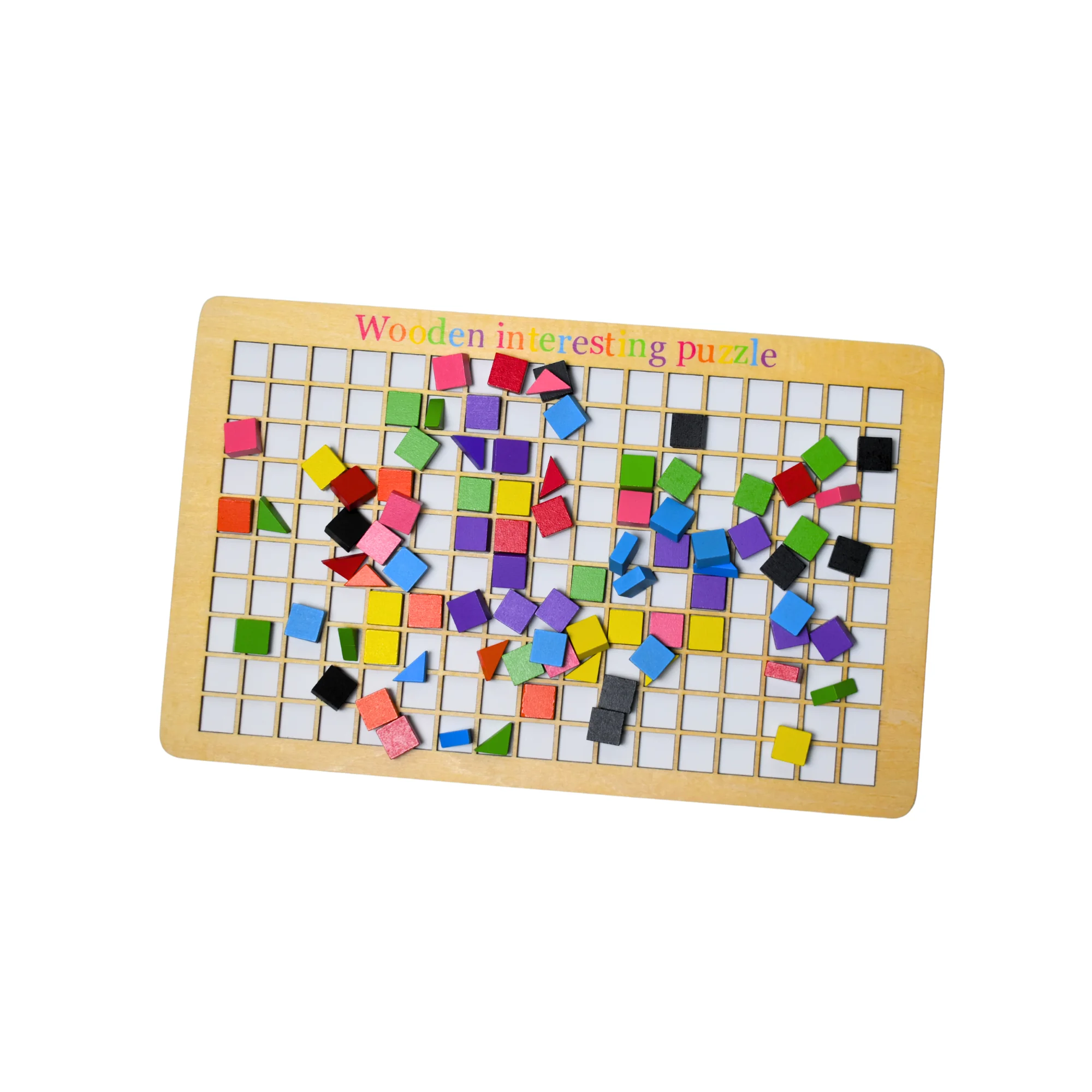 تعليمي لوحه بزل خشب 200 حبه  D2300-22 - الصورة 2