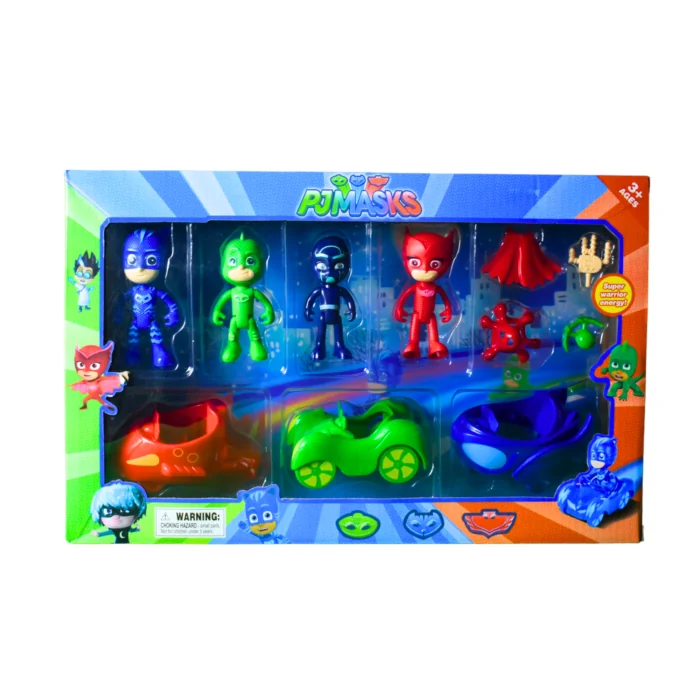 PJMASKS سيت شخصيه سيارات رباعي  1137