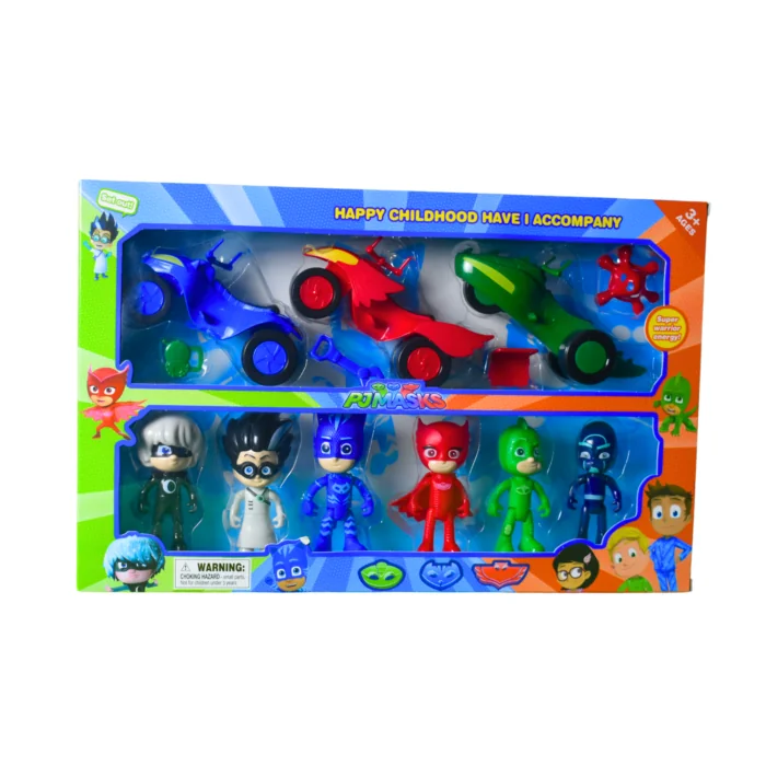 PJMASKS سيت شخصيه سيارات سداسي 1146