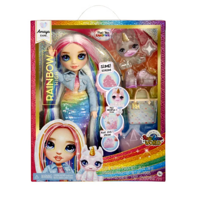 ⁦Classic Rainbow Fashion Doll Asst 2⁩ - الصورة ⁦2⁩