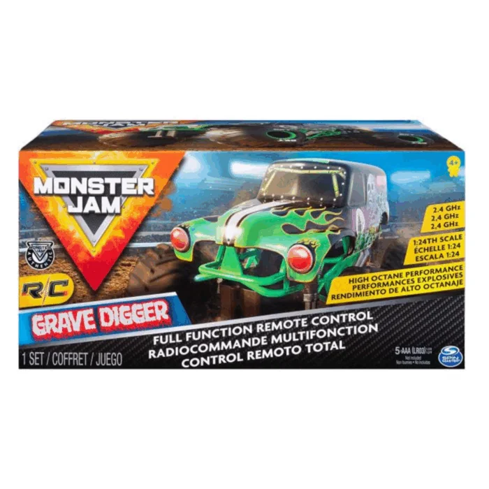 MONSTER JAM RC 1:24 GRAVE DIGGER