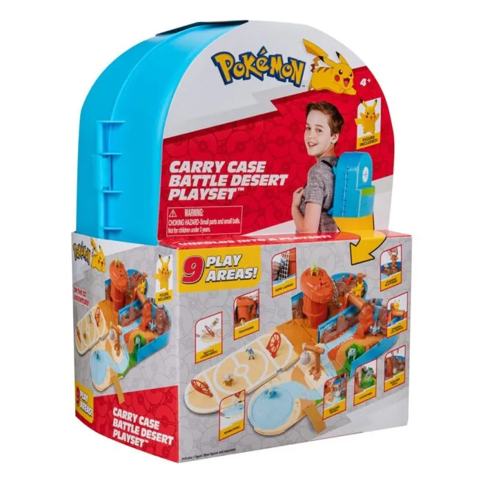 PKW - CARRY CASE BATTLE DESERT PLAYSET (POKEMON PLAYSET)