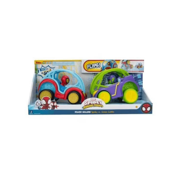 SNF - Feature Vehicle (Power Rollers Versus 2 Pack)(Spidey Vs. Green Goblin)