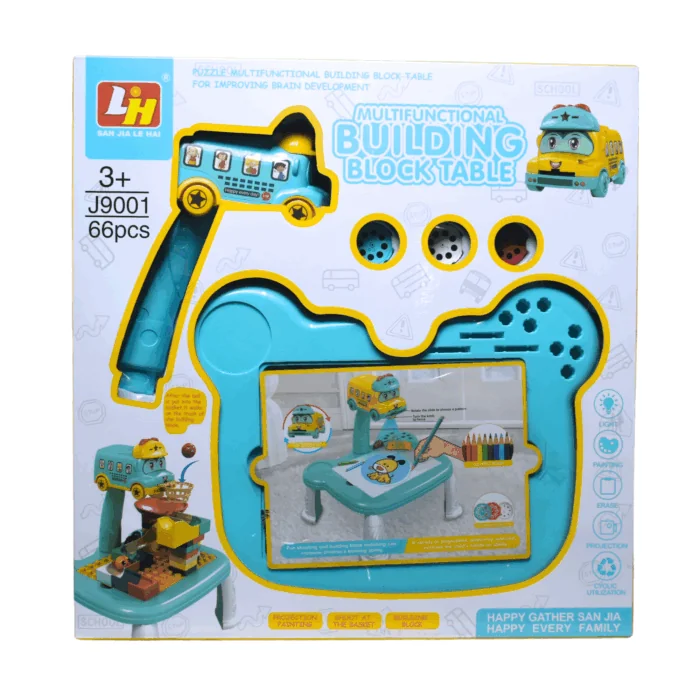Projection & Building Block Table مكعبات