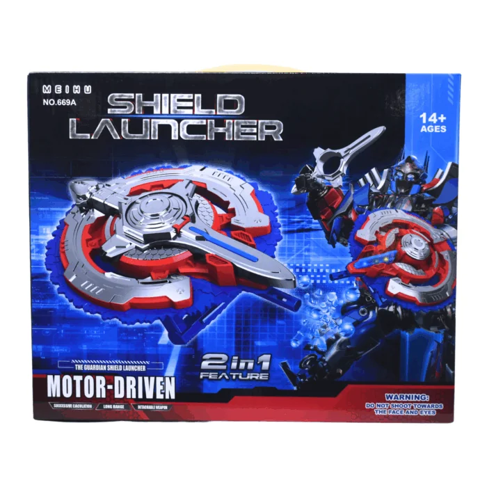 Electric Captain America Shield Launcher (Water Bullet) [Included Battery + USB]