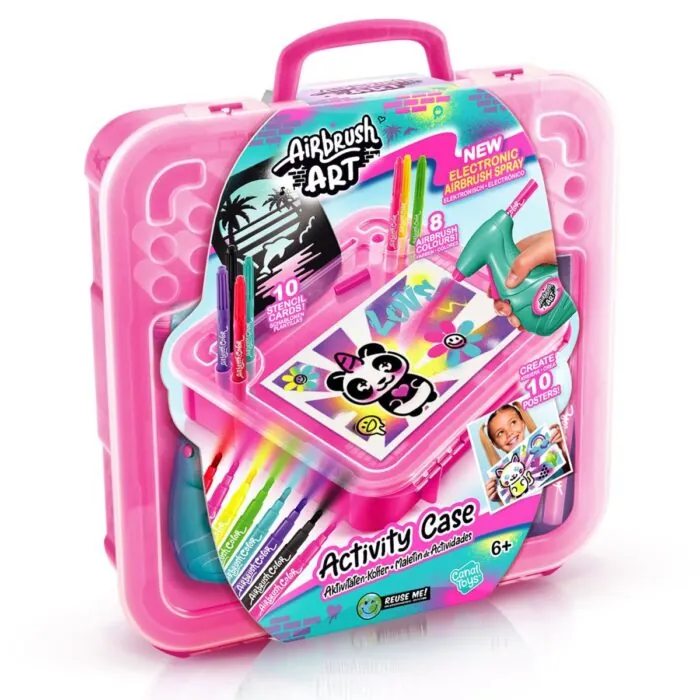AIRBRUSH ART ACTIVITY CASE
