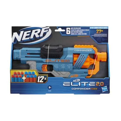 Nerf Elite 2.0 Commander RD-6 Blaster لعبة سلاح