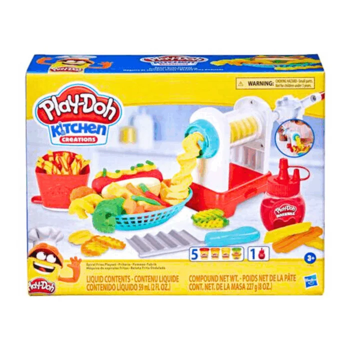 Play-Doh Kitchen Creations Spiral Fries Playset